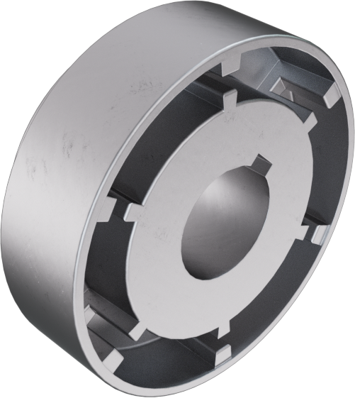 N-EUPEX Nabe Paketteil Teil 1 - 520-Ø180+N.n.D+Stellsch.