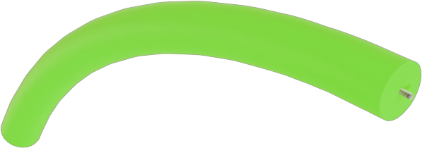 RR ⌀12 GREEN-SMOOTH 88 SHORE A