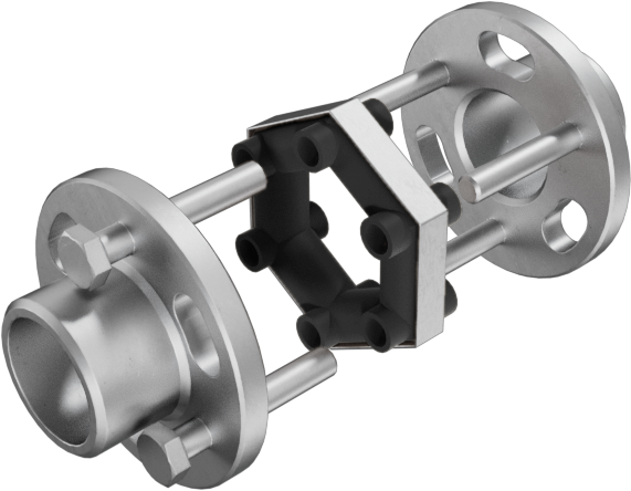 Superflex Komplett-Kupplung - 55 mit Bohrung