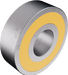 RKL-GJN 2RS1 = Berührende Dichtung beidseitig