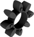 HADEFLEX Element TX Farbe Schwarz