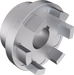 N-EUPEX Nabe Nockenteil Teil 4 - 160-Ø60+N.n.D+Stellsch.