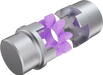 Rotex Element  Farbe Lila